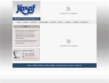 Tablet Screenshot of kazaf.com